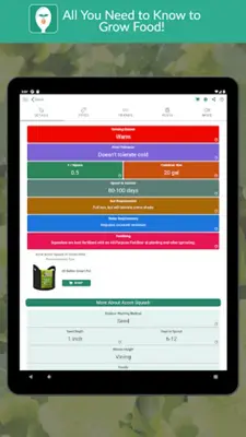 Seed to Spoon - Growing Food android App screenshot 1